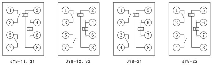 JY8-32B內部接線圖